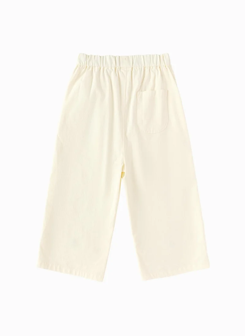 Balabala Off White Toddler Girls Woven trousers for Women | Best Price UAE